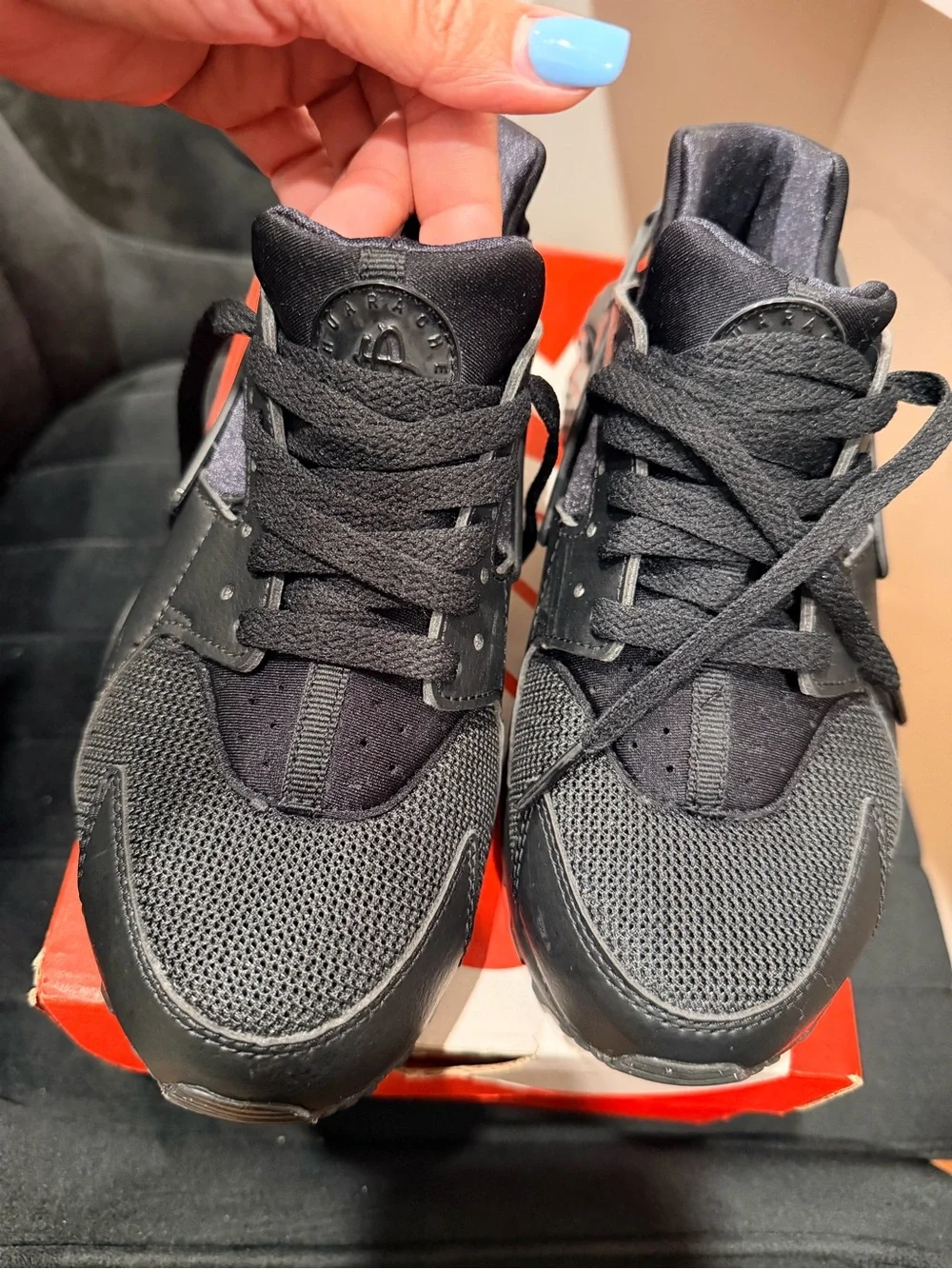 Nike Kids' Black Athletic Sneakers